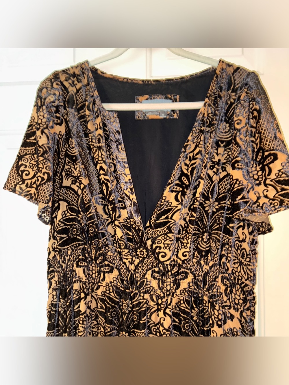 Like new. Anthropologie Somerset Maxi Dress Sz XL - Picture 5 of 9